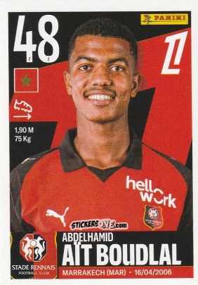 Cromo Abdelhamid Aït Boudlal - Foot Ligue 1 2025-2026
 n. 466 - Panini