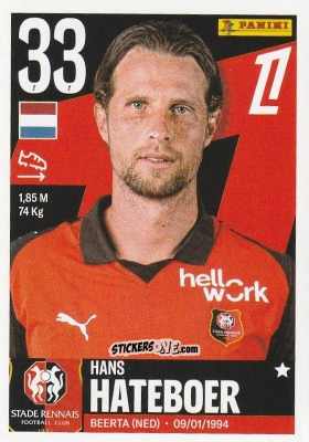 Figurina Hans Hateboer - Foot Ligue 1 2025-2026
 n. 469 - Panini