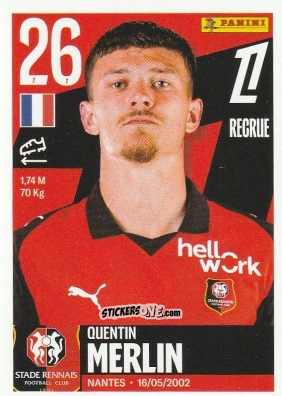 Figurina Quentin Merlin - Foot Ligue 1 2025-2026
 n. 471 - Panini