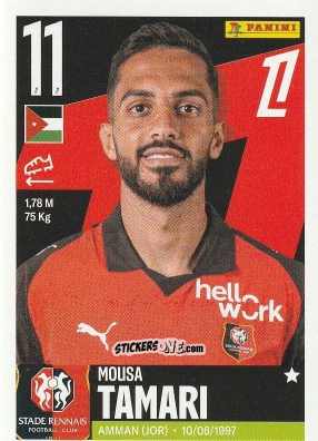 Cromo Mousa Tamari / Musa Al-Taamari - Foot Ligue 1 2025-2026
 n. 485 - Panini