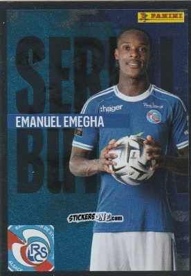 Sticker Emanuel Emegha (Serial Buteur) - Foot Ligue 1 2025-2026
 n. 489 - Panini