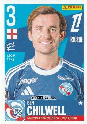 Sticker Ben Chilwell - Foot Ligue 1 2025-2026
 n. 495 - Panini