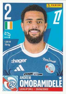 Sticker Andrew Omobamidele - Foot Ligue 1 2025-2026
 n. 499 - Panini