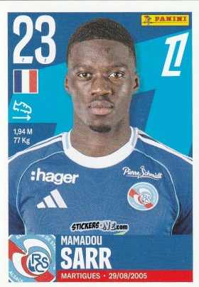 Figurina Mamadou Sarr - Foot Ligue 1 2025-2026
 n. 500 - Panini