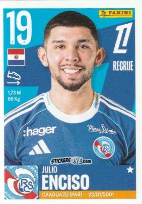 Cromo Julio Enciso - Foot Ligue 1 2025-2026
 n. 503 - Panini