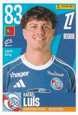 Sticker Rafael Luís - Foot Ligue 1 2025-2026
 n. 505 - Panini
