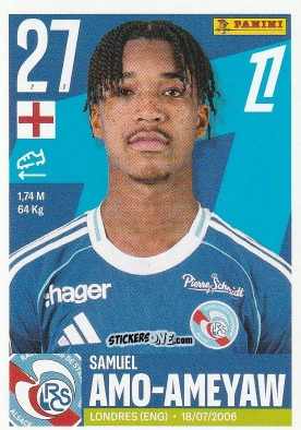 Figurina Samuel Amo-Ameyaw - Foot Ligue 1 2025-2026
 n. 509 - Panini