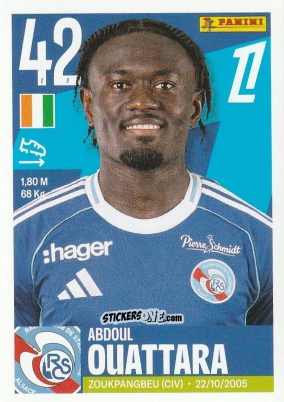 Figurina Abdoul Ouattara - Foot Ligue 1 2025-2026
 n. 512 - Panini