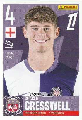 Cromo Charlie Cresswell - Foot Ligue 1 2025-2026
 n. 522 - Panini