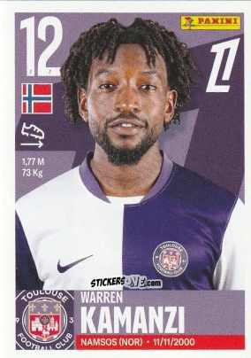 Cromo Warren Kamanzi - Foot Ligue 1 2025-2026
 n. 523 - Panini
