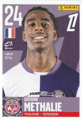 Cromo Dayann Methalie - Foot Ligue 1 2025-2026
 n. 525 - Panini