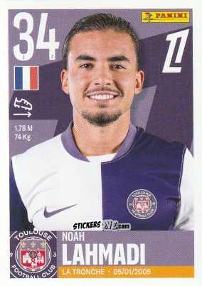 Cromo Rafik Messali - Foot Ligue 1 2025-2026
 n. 531 - Panini