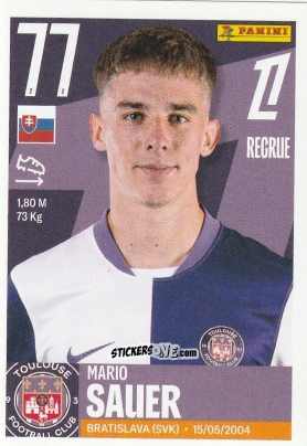 Cromo Mario Sauer - Foot Ligue 1 2025-2026
 n. 533 - Panini