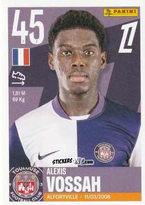 Figurina Alexis Vossah - Foot Ligue 1 2025-2026
 n. 535 - Panini
