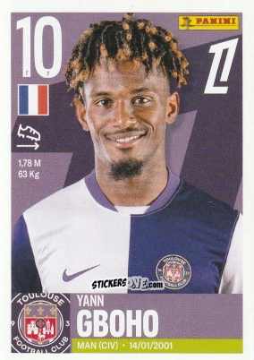 Cromo Yann Gboho - Foot Ligue 1 2025-2026
 n. 538 - Panini