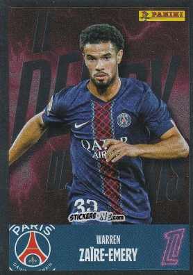 Figurina Warren Zaïre-Emery - Foot Ligue 1 2025-2026
 n. 543 - Panini