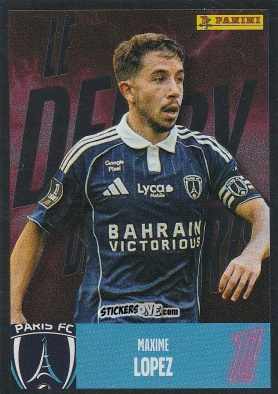 Figurina Maxime Lopez - Foot Ligue 1 2025-2026
 n. 546 - Panini