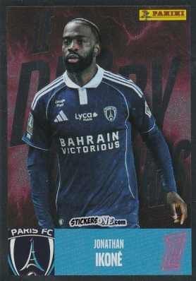 Figurina Jonathan Ikoné - Foot Ligue 1 2025-2026
 n. 547 - Panini