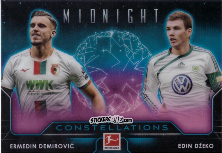 Figurina Ermedin Demirović / Edin Džeko - Bundesliga Midnight 2023-2024
 n. C-1 - Topps