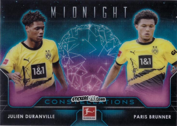 Cromo Julien Duranville / Paris Brunner - Bundesliga Midnight 2023-2024
 n. C-6 - Topps