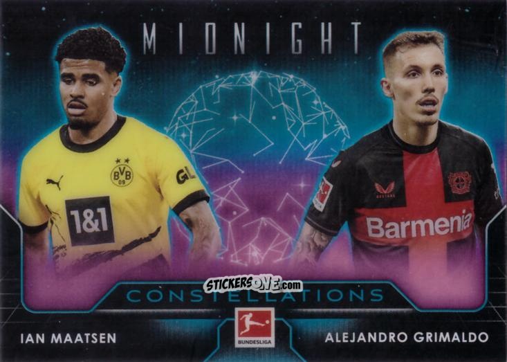 Figurina Ian Maatsen /Alejandro Grimaldo - Bundesliga Midnight 2023-2024
 n. C-7 - Topps