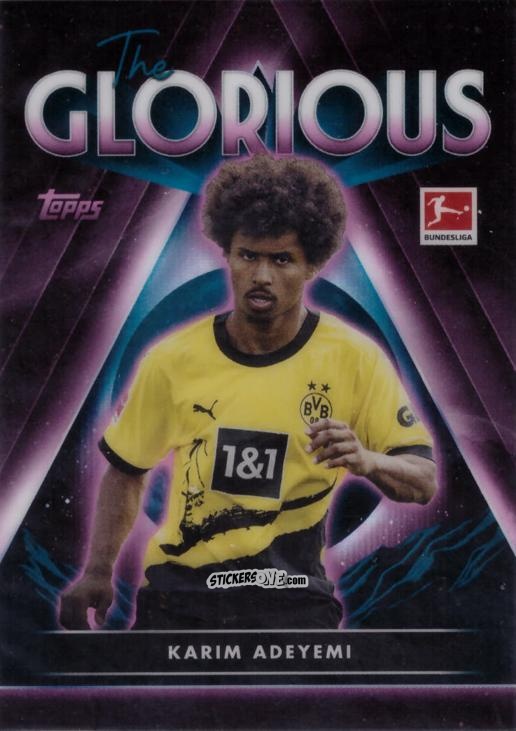 Sticker Karim Adeyemi - Bundesliga Midnight 2023-2024
 n. G-7 - Topps