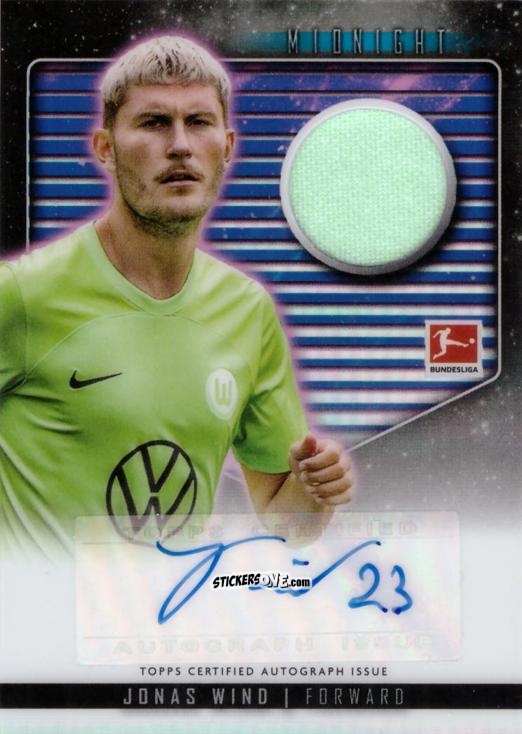 Sticker Jonas Wind - Bundesliga Midnight 2023-2024
 n. RA-JW - Topps