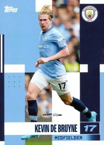 Cromo Kevin de Bruyne - Manchester City 2024-2025 Team Set
 n. 16 - Topps