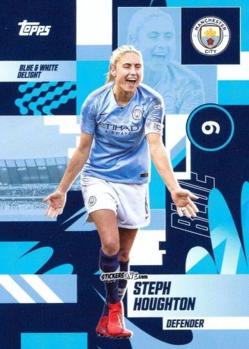 Cromo Steph Houghton - Manchester City 2024-2025 Team Set
 n. 27 - Topps