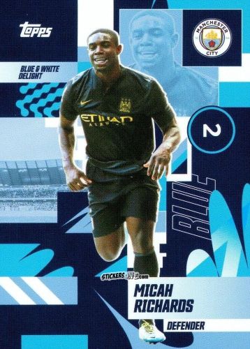 Cromo Micah Richards - Manchester City 2024-2025 Team Set
 n. 31 - Topps