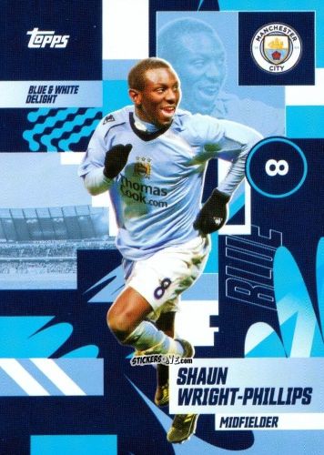 Sticker Shaun Wright-Phillips - Manchester City 2024-2025 Team Set
 n. 34 - Topps