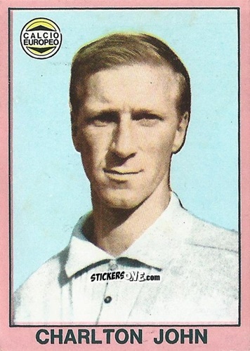Sticker Jack Charlton - Tutti I Calciatori 1967-1968 n. 72 - MIRA