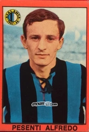 Cromo Alfredo Pesenti - Tutti I Calciatori 1967-1968 n. 142 - MIRA