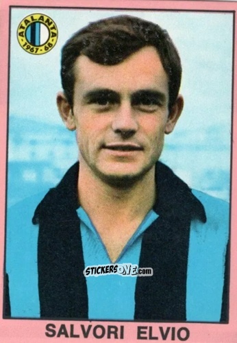 Sticker Elvio Salvori - Tutti I Calciatori 1967-1968 n. 145 - MIRA