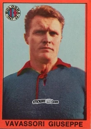 Sticker Giuseppe Vavassori - Tutti I Calciatori 1967-1968 n. 152 - MIRA