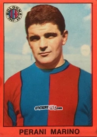 Sticker Marino Perani - Tutti I Calciatori 1967-1968 n. 159 - MIRA