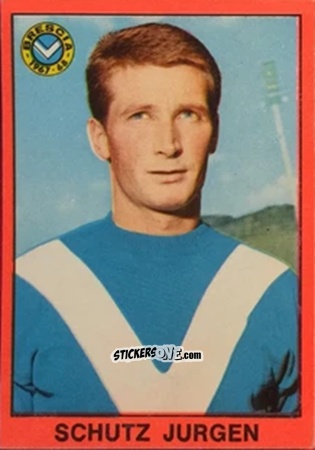 Figurina Jurgen Schutz - Tutti I Calciatori 1967-1968 n. 188 - MIRA