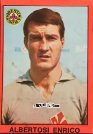 Figurina Enrico Albertosi - Tutti I Calciatori 1967-1968 n. 210 - MIRA