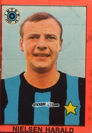 Figurina Harald Nielsen - Tutti I Calciatori 1967-1968 n. 235 - MIRA
