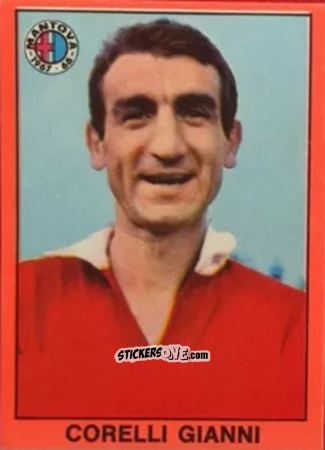 Sticker Gianni Corelli - Tutti I Calciatori 1967-1968 n. 303 - MIRA