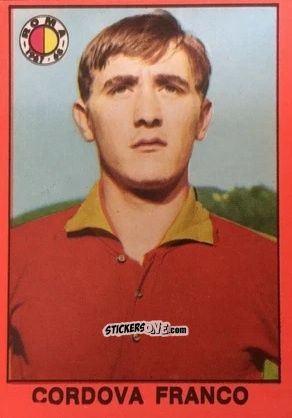 Figurina Franco Cordova - Tutti I Calciatori 1967-1968 n. 363 - MIRA