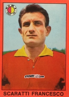 Figurina Francesco Scaratti - Tutti I Calciatori 1967-1968 n. 372 - MIRA