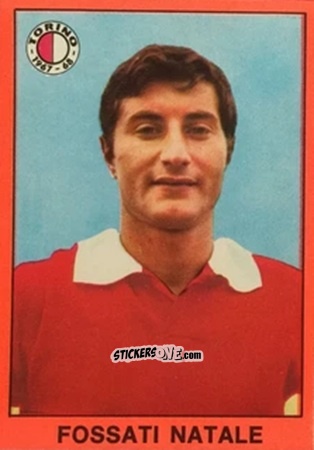 Sticker Natalino Fossati - Tutti I Calciatori 1967-1968 n. 420 - MIRA
