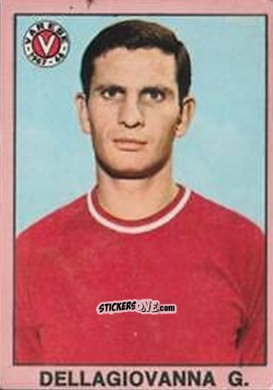 Sticker Giorgio Dellagiovanna - Tutti I Calciatori 1967-1968 n. 440 - MIRA