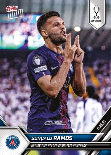 Figurina Goncalo Ramos - Now Uefa Champions League 2025-2026 n. 3 - Topps