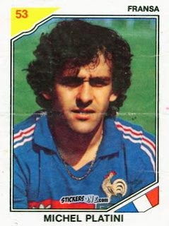 Cromo Michel Platini - Final 86
 n. 53 - Ulker