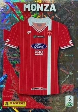 Figurina Monza - Maglie - Calciatori Serie BKT 2025-2026
 n. 11 - Panini