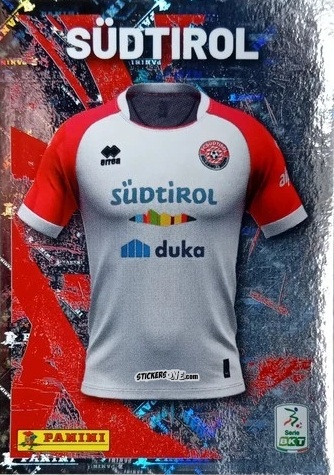 Cromo Südtirol - Maglie - Calciatori Serie BKT 2025-2026
 n. 18 - Panini