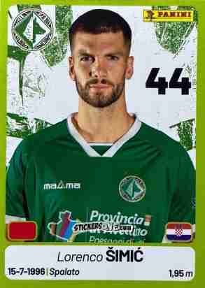Sticker Lorenco Šimić - Calciatori Serie BKT 2025-2026
 n. 25 - Panini