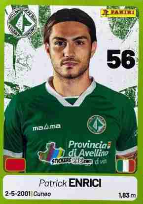 Cromo Patrick Enrici - Calciatori Serie BKT 2025-2026
 n. 26 - Panini